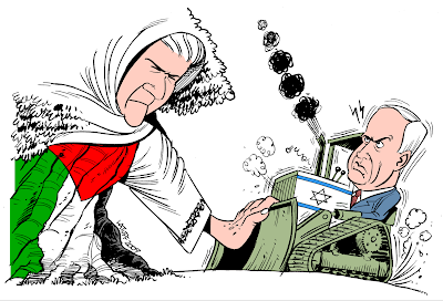 شعر عن فلسطين Mother+Palestine+Netanyahu