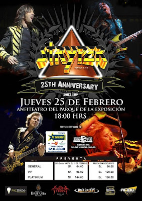 Concierto de Stryper en Lima