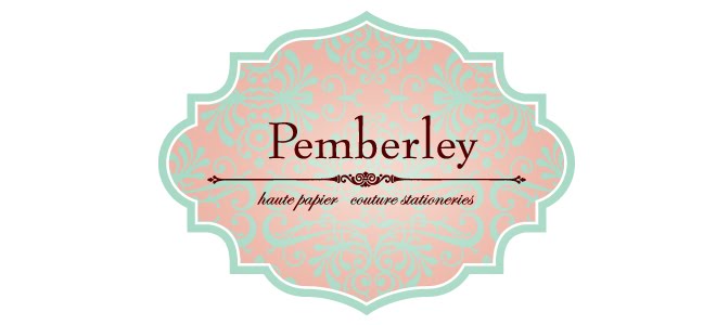 ::PEMBERLEY:: Haute Paperie\\ Couture Stationary