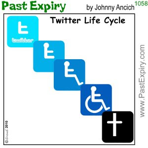 [CARTOON] Twitter Life. Twitter, social networking, internet, computers, blog, cartoon