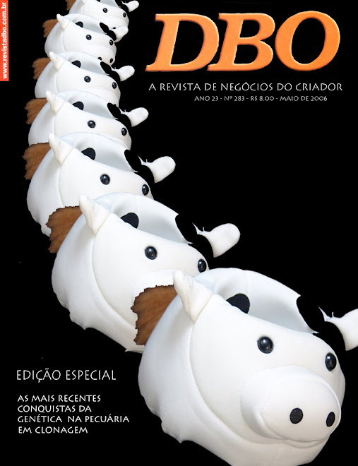 ensaio de capa para revista DBO