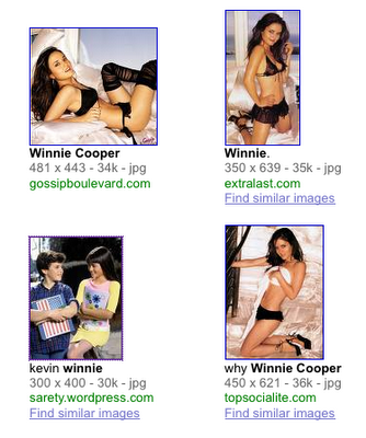 Winnie cooper hot