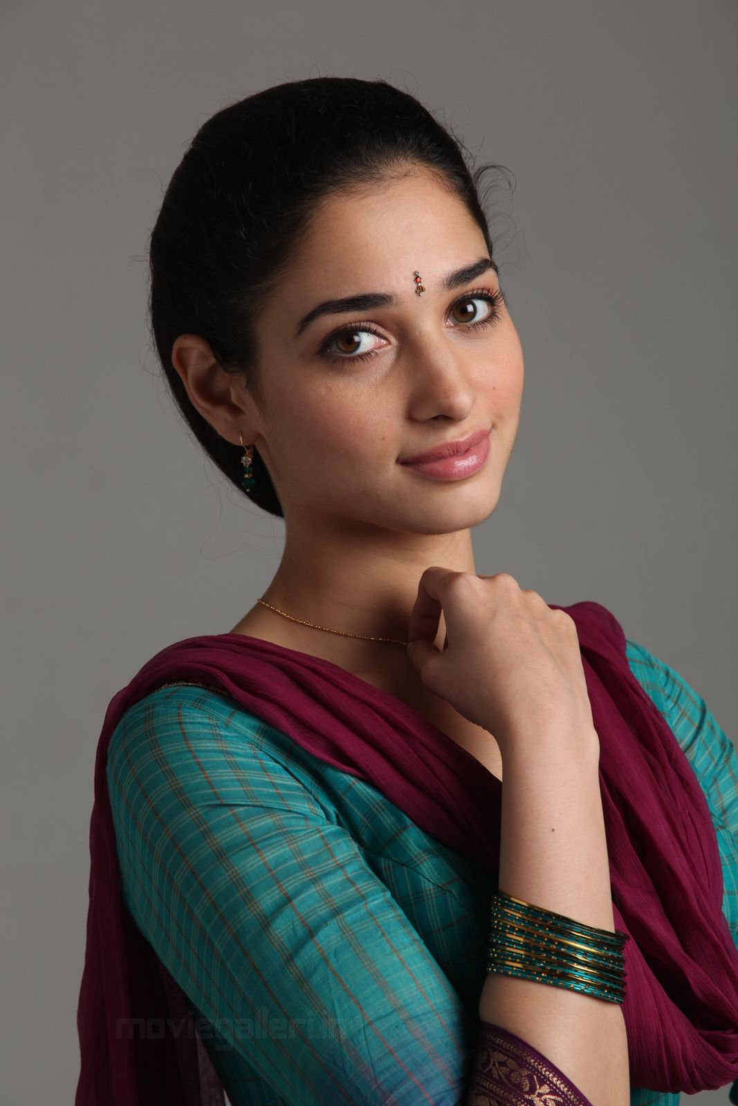 Tamanna Beautiful Photo Shoot Stills in Salwar Kameez | New Movie Posters