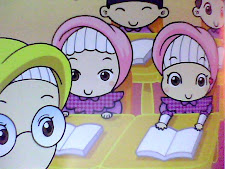 kartun baca buku