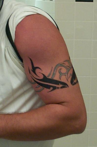 unique native american armband tattoo