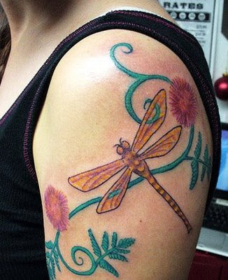 New Design Tribal Dragonfly Tattoo TATTOO DESIGN portuguese tattoos