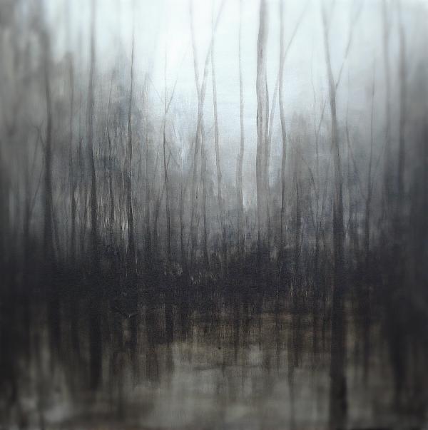 Dark Forest Painting