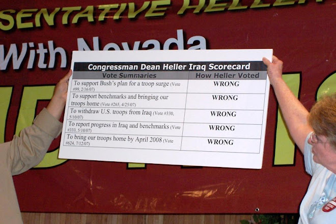 Dean Heller's Record on Iraq