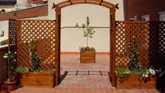 BLOG DE LOS AFICIONADOS A LA JARDINERIA: Celosias y paneles