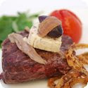 Steak Mirabeau (Beef Tenderloin Steaks with Anchovy Butter)