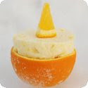 Soufflé glacé à l'orange (Deep-frozen orange soufflé)