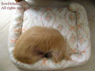 Pet Cushion Cover with Sides Pet Bed Pillow Cover Cushion with sides