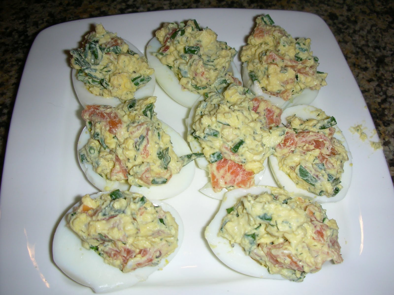 Cooking in the Capitol Deviled Eggs with Lox