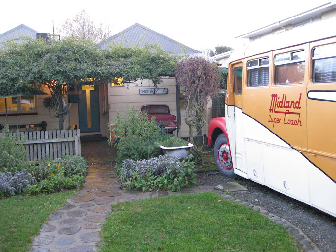 Le petit jardin de l'auberge