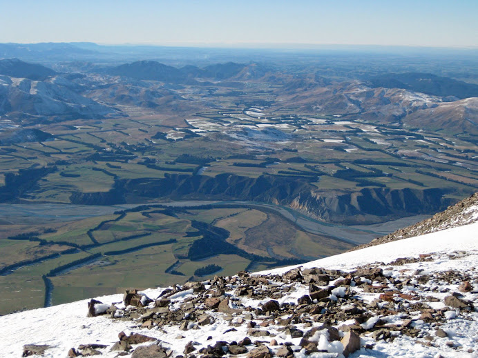 Et de l'autre la plaine de Canterbury, à perte de vue aussi