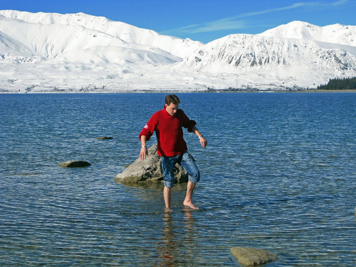 Eau à ... 5 degrés environ