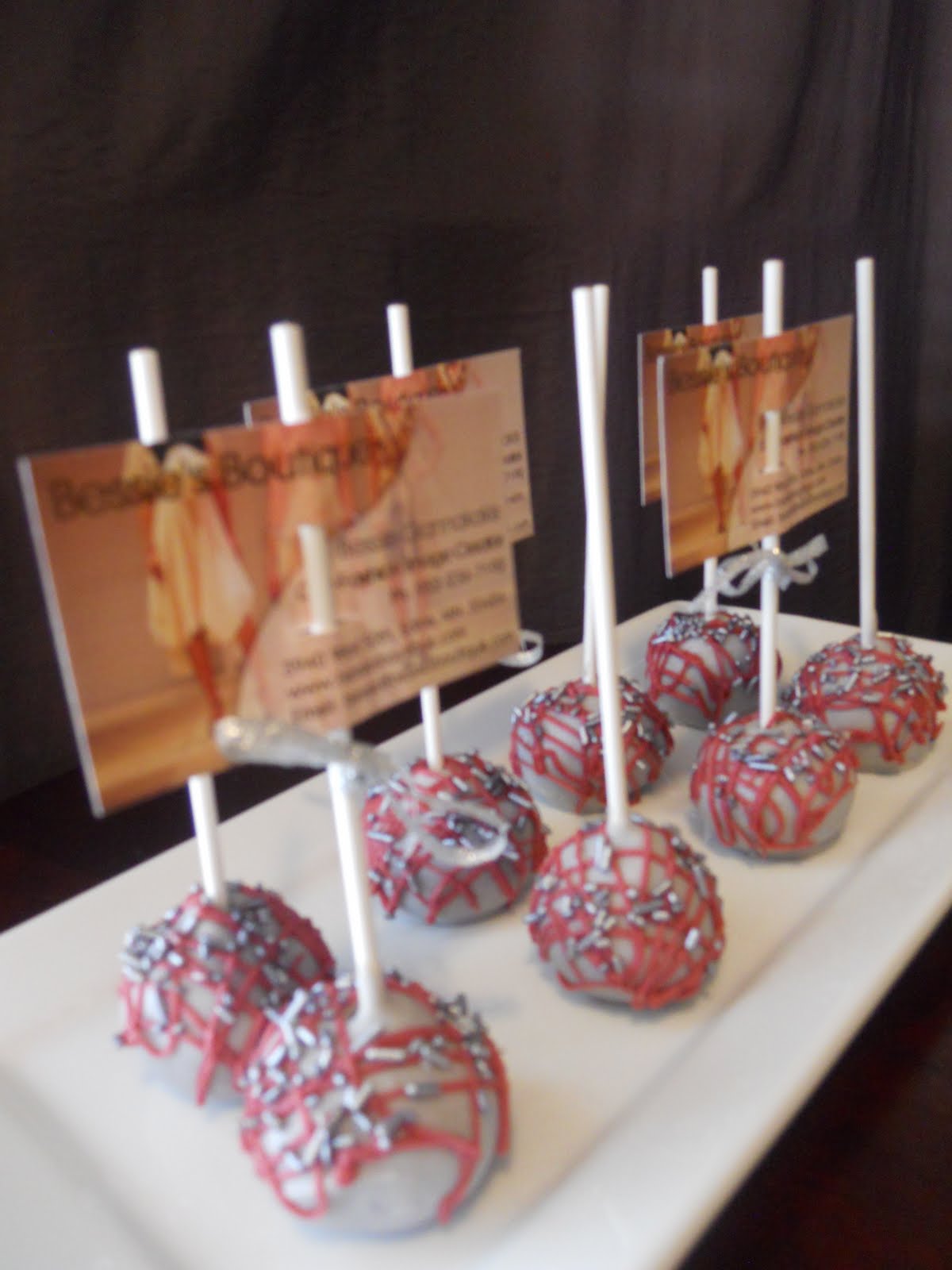 LIL� CAKE LOVER Marketing Cake Pops!