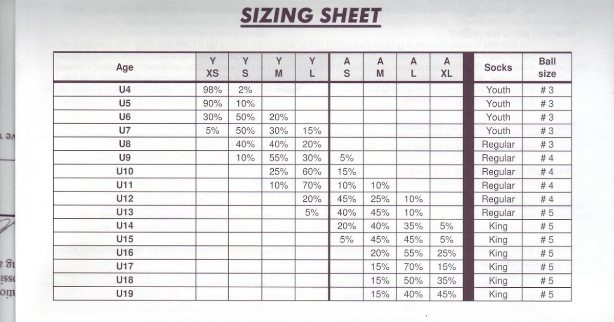 f c pegasus uniform size chart click on chart to enlarge 109 f size chart
