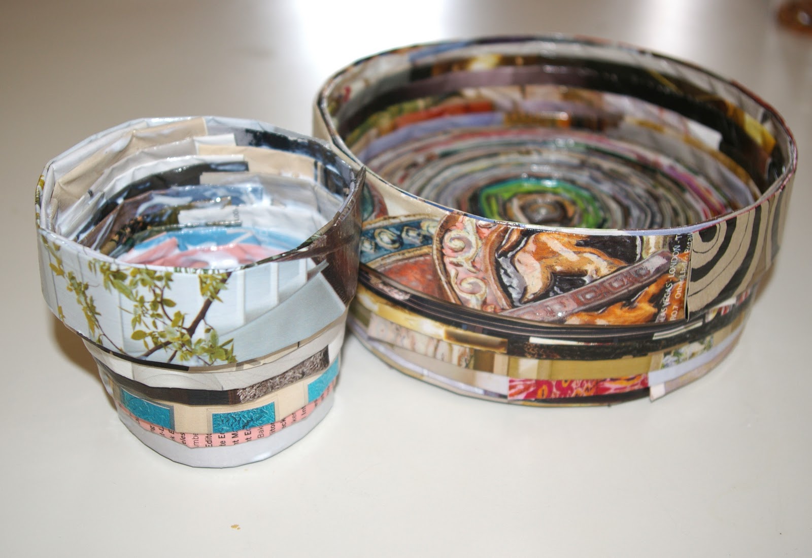 Eye Spy DIY! Magazine Bowl Tutorial