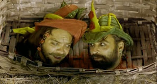 Hacivat: Hay Hak! / Karagöz: Bıy bıy bıy bıy