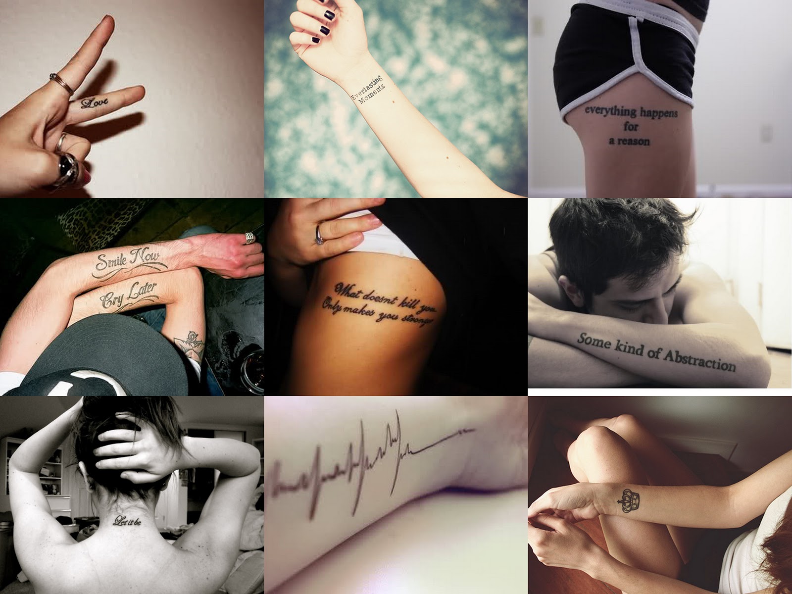 bittersweet tattoo