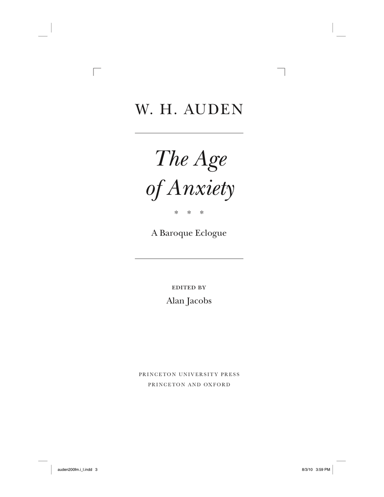 cover page college