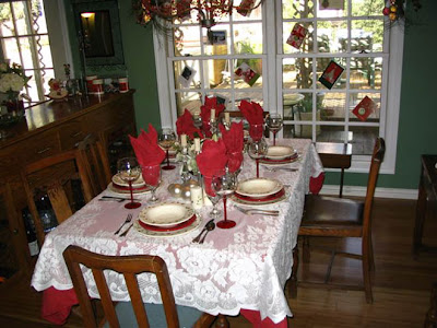 DivasoftheDirt, mindy xmas table