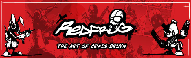 Redfrog - The art of Craig Bruyn