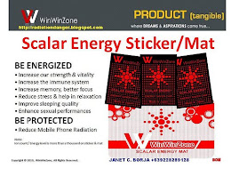 SCALAR ENERGY STICKER/MAT