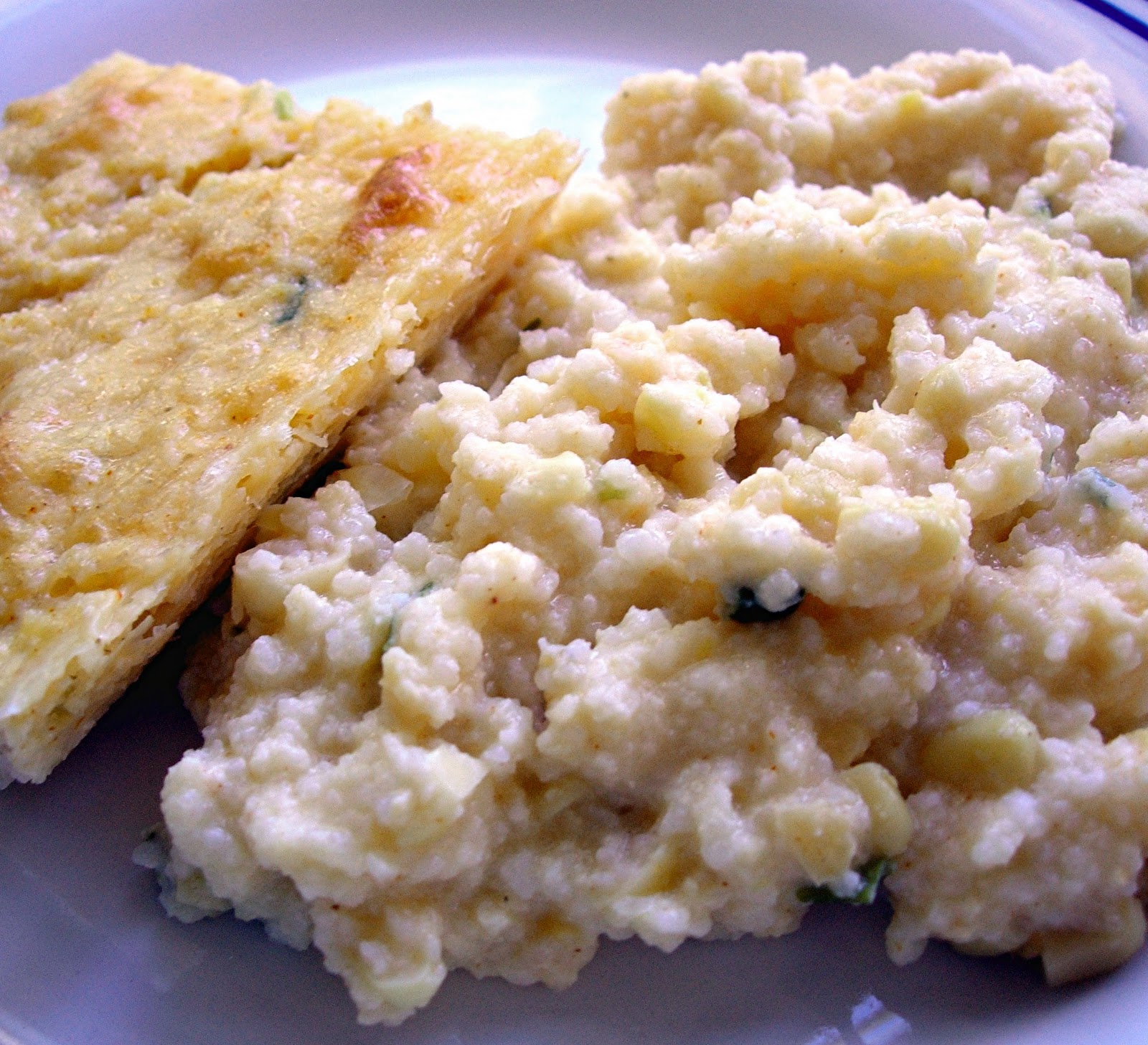 Creole Casserole of Grits & Fried Grits Drick's Rambling Cafe