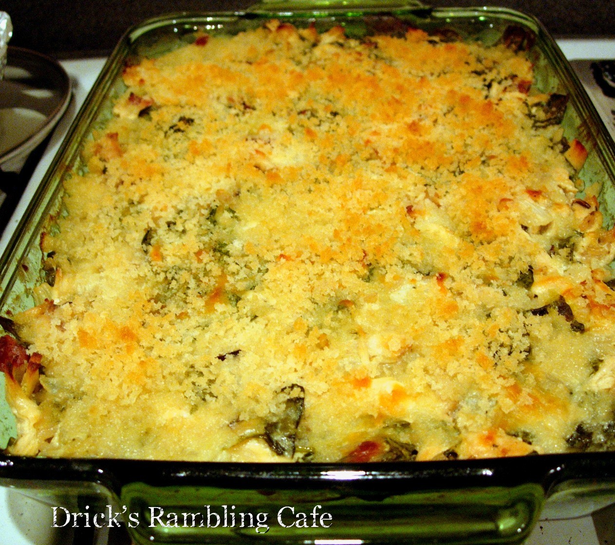 Chicken Florentine Wild Rice Casserole Drick's Rambling Cafe