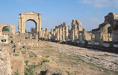 road through tyre