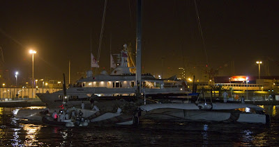 Alinghi 5 pour son dock off