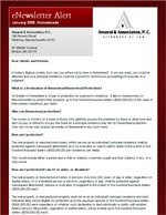 Image of Amaral & Associates, P.C.'s eNewsletter Alert