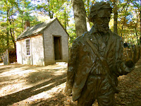 Replica of Thoreau's cabin