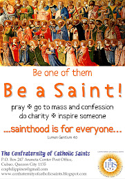 BE A SAINT!