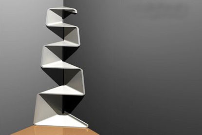 Home Interiors Blog: 53 Contemporary & Creative Book Shelves
