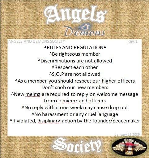 rules and regulation