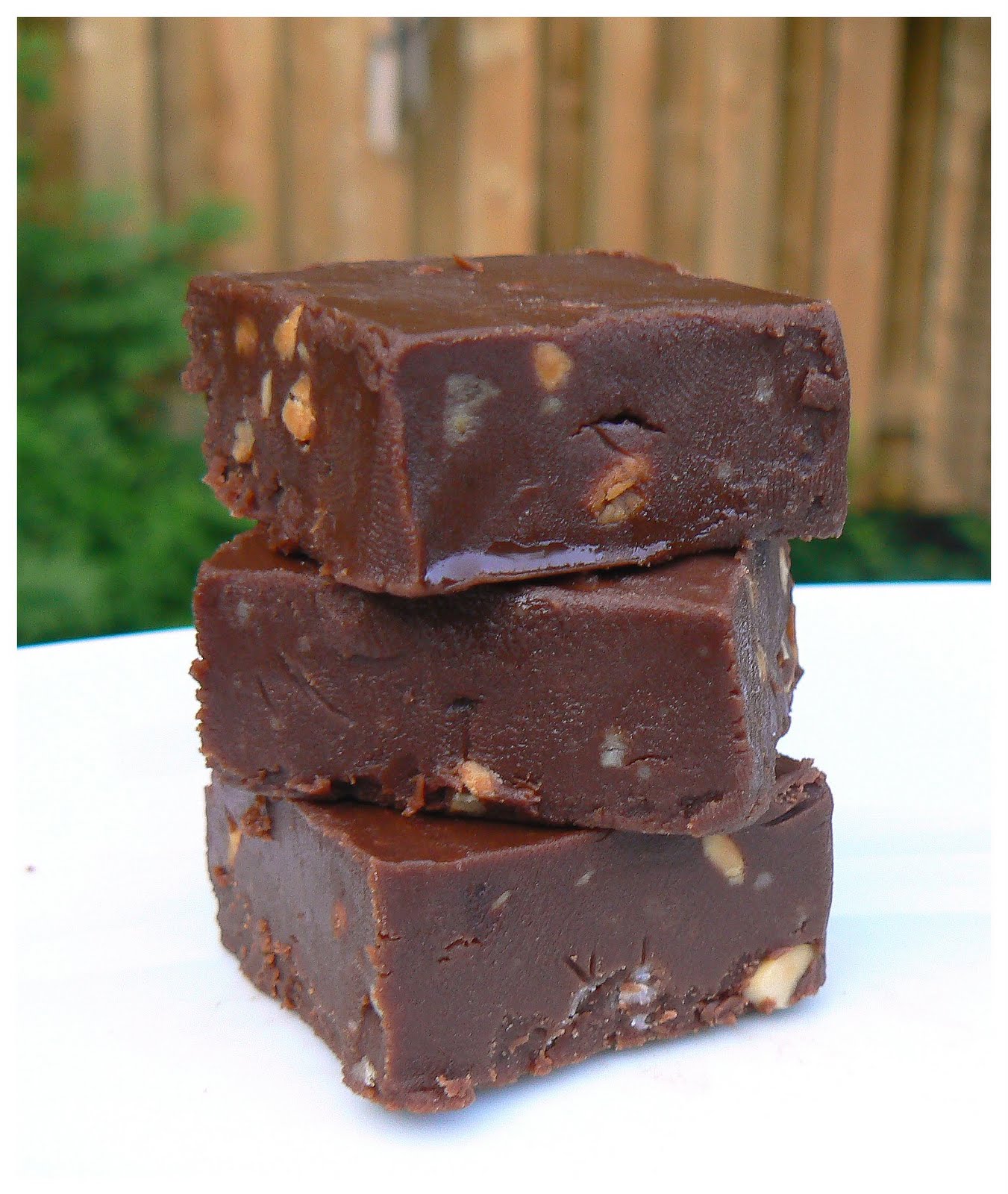 Fudge chocolaté au beurre d'arachide...