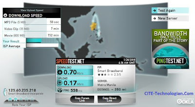 Smartbro Speedtest