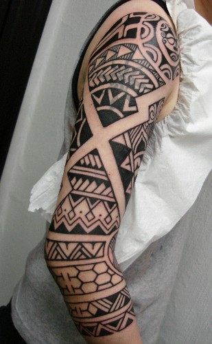 tattoos on arm. tribal tattoos for men arms.