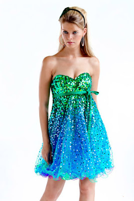 Fresh And Cute Short Purple Jovani Prom Dress 2011