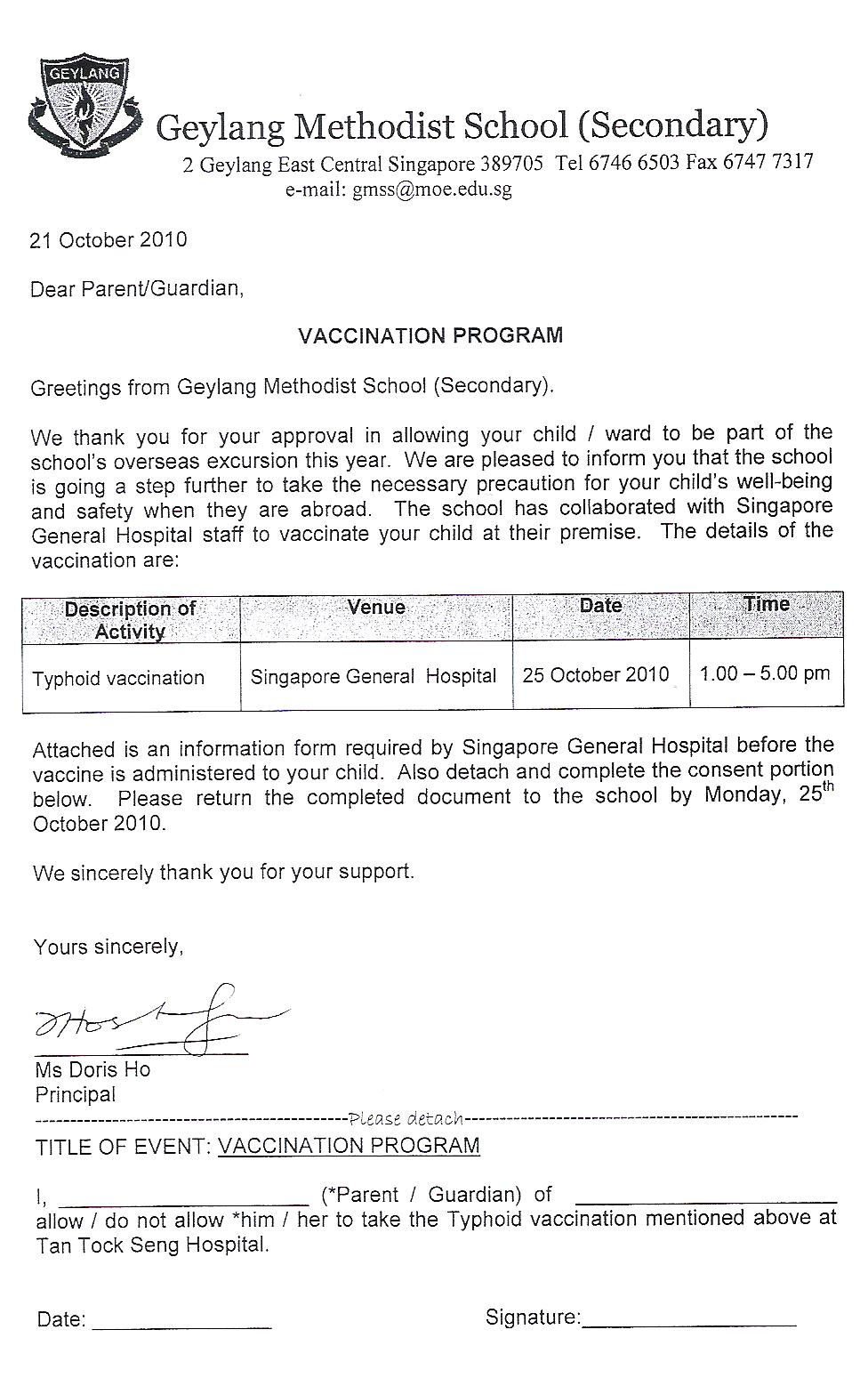Vaccination Programs Abroad