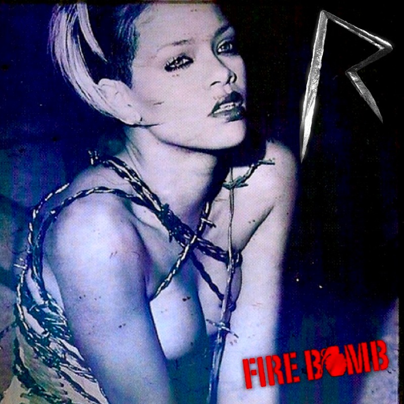 Rihanna: Fire Bomb (MBM Single rihanna new album cover 2009. Rihanna: Fire Bomb (MBM Single