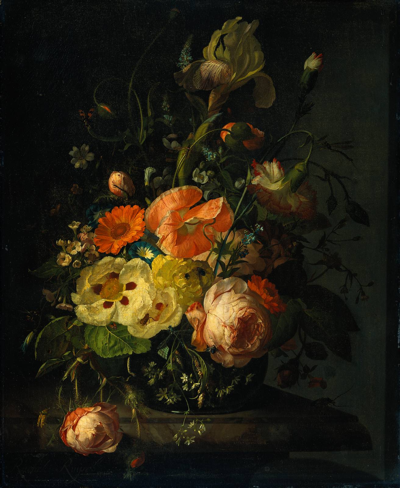 Oil Paintings Of Flowers