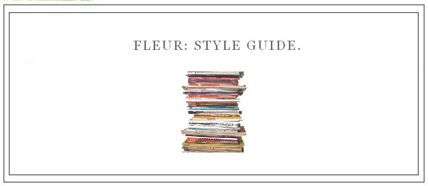 fleur: style guide.