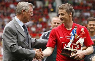 solskjaer, trophy, man unted
