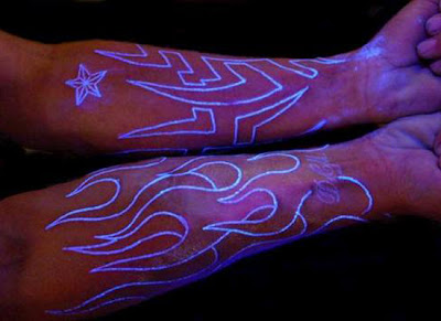 tattoo for hands, uv tattoo