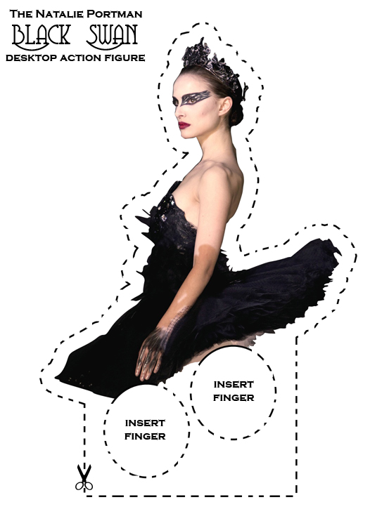 Natalie Portman: Black Swan Desktop Action Figure Natalie Portman: Black Swan Desktop Action Figure