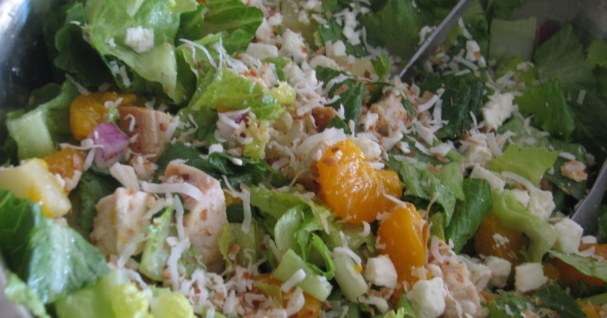 What's Cookin??? Aloha Salad with Pina Colada Dressing